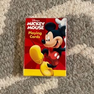 Disneys Mickey Mouse playing card